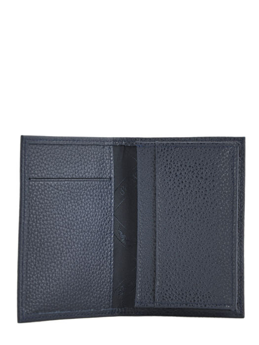 Longchamp Le foulonné Kredietkaarthouder Blauw